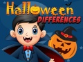 Spel Halloween Skillnader på nätet