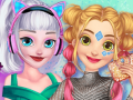 Spel Elsa och Rapunzels Framtida Mode på nätet