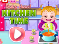 Spel Baby Hazel: Kök Tid på nätet