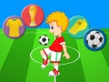 Spel Fotbollsmatch 3 på nätet