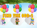 Spel Hitta Det Udda - 2 på nätet