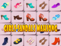 Spel Flickors Sandaler Mahjong på nätet