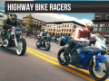 Spel Motorcykelracers på motorvägen på nätet