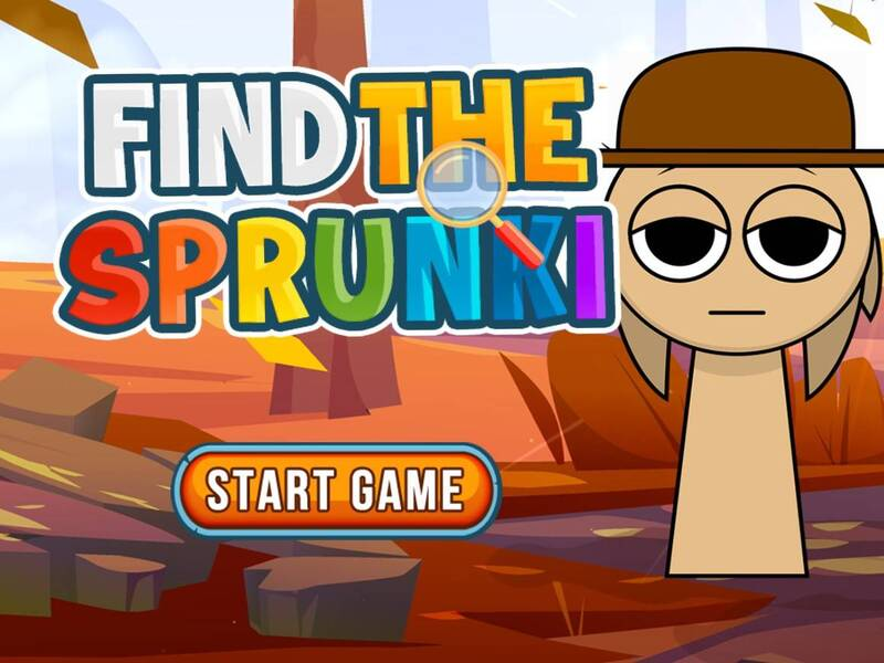 Spel Hitta Sprunki på nätet
