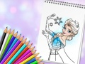 Spel Otrolig prinsessfärgbok på nätet