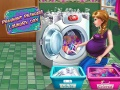 Spel Gravid Prinsessa: Tvättdag på nätet