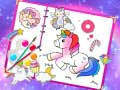 Spel Fabulous Cute Unicorn Coloring Book på nätet