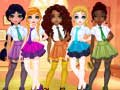 Spel Prinsessor BFF Skyndar Sig Till Skolan på nätet