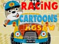 Spel Racing Tecknade Pussel på nätet