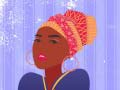 Spel Afrikansk prinsessa pussel på nätet