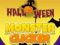 Spel Halloween Monster Klickare på nätet
