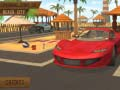 Spel Parkeringsraseri 3D: Strandstaden på nätet