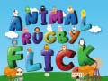 Spel Djur Rugby Flick på nätet