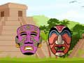 Spel Färgläggning av forntida azteker på nätet