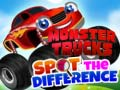 Spel Monster Trucks Hitta Skillnaderna på nätet