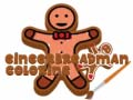 Spel Färgning av Pepparkakeman på nätet