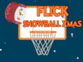 Spel Flick Snöboll Jul på nätet