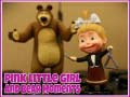 Spel Rosa Lilla Flicka och Björn Ögonblick på nätet