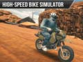 Spel Hög hastighet Motorcykel Simulator på nätet