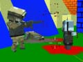 Spel Skjutning Zombie Blocky Krig på nätet