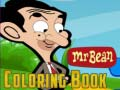 Spel Mr. Beans målarbok på nätet