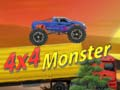 Spel 4x4 Monster på nätet