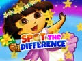 Spel Dora: Hitta Skillnaderna på nätet