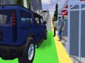 Spel Offroad Hummer Uppför Jeep Förar på nätet