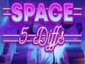 Spel Rymd 5 Skillnader på nätet