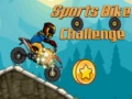 Spel Sportcykelutmaning på nätet