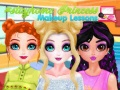 Spel Makeuplektioner för prinsessor som stannar hemma på nätet