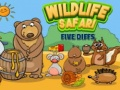 Spel Djurens Safari: Fem Skillnader på nätet