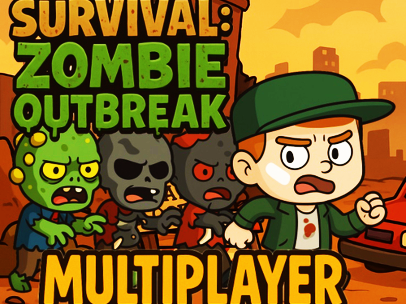 Spel Överlevnadszombieutbrott multiplayer på nätet