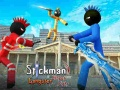 Spel Stickman Polis vs Gangsters Gatustrid på nätet