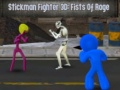Spel Stickman Fighter 3D: Raseri Fist på nätet