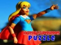Spel Otroliga Superhjältar Pussel på nätet