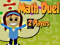 Spel Matematik Duell 2 Spelare på nätet