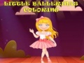 Spel Små Ballerina Färgning på nätet