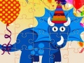 Spel Dino Party Pussel på nätet