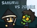 Spel Samurai mot zombies på nätet
