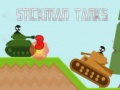 Spel Stickman Tanks på nätet