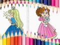 Spel Vacker Prinsessa Målarbok på nätet