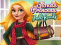 Spel Hösttrender för den Blonda Prinsessan på nätet