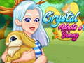 Spel Crystal adopterar en kanin på nätet