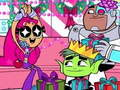 Spel Teen Titans: Julstjärnor på nätet
