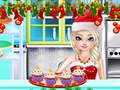 Spel Syster Prinsessa Jul Cupcake Maker på nätet