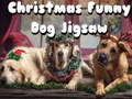 Spel Jul Rolig Hund Pussel på nätet