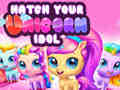 Spel Kläck din unicorn-idol på nätet