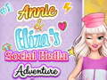 Spel Annie och Elizas äventyr på sociala medier på nätet