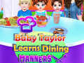 Spel Baby Taylor Lär Sig Bordsskick på nätet